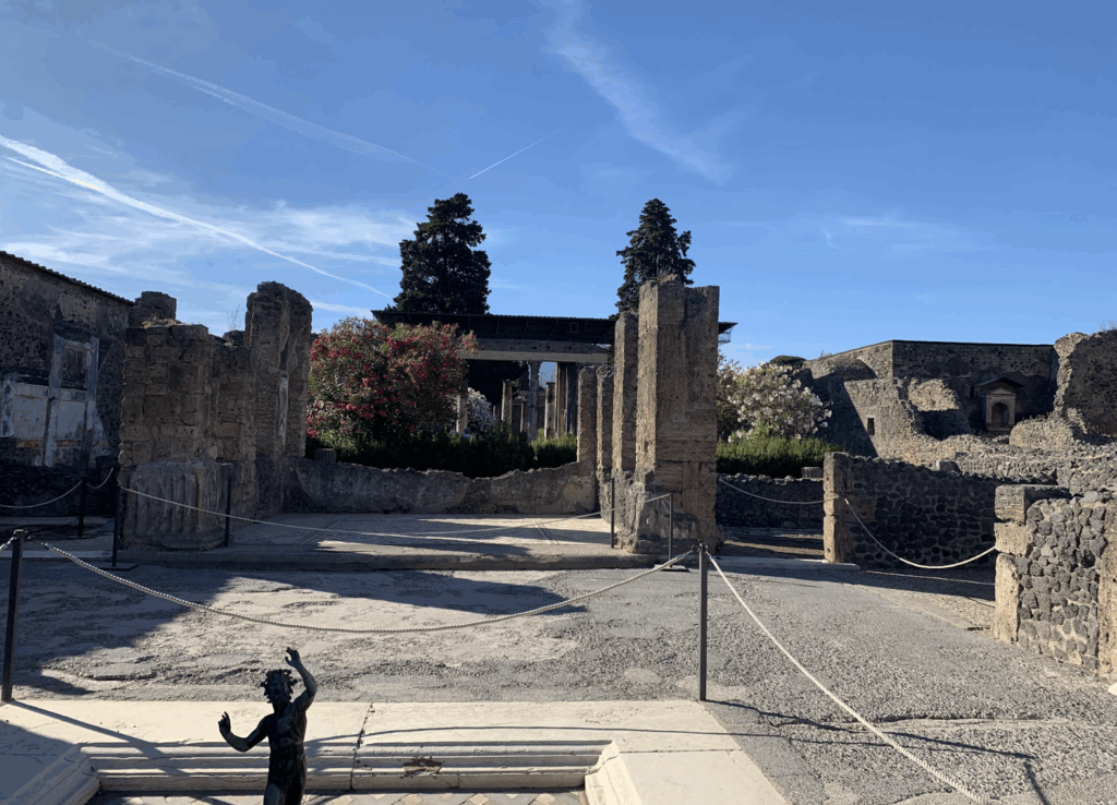 A photo of Pompeii Italy